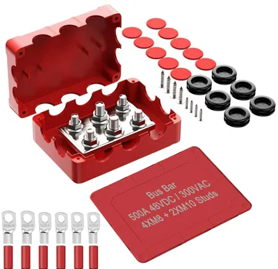 Vodoodporna priključna škatla za porazdelitev moči